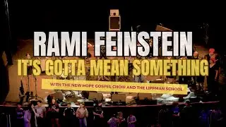 Rami Feinstein- It's Gotta Mean Something live at the Akron Goodyear Theater