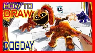 How to Draw Dog Day  - Smiling Critters - Poppy Playtime 3 - V3-2