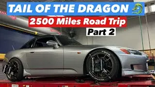 2500 Miles Road Trip Prep // Tail of the Dragon in North Carolina (Part 2)