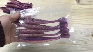 Как упаковать силиконовые приманки размером 6