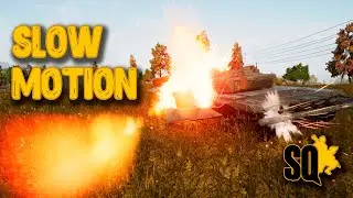 SLOW MOTION MBT FIGHT [SQUAD] | ТАНКОВЫЙ БОЙ В ЗАМЕДЛЕННОМ ДЕЙСТВИИ