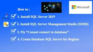 How to Install SQL Server 2019 and Install SQL Server Management Studio 18 (SSMS)