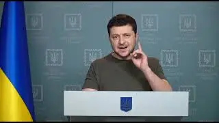 Виступ президента України на сьомий день війни з московською ордою