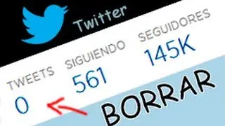 Como eliminar todos los tweets de una sola vez - Twitter 2015