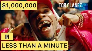Tory Lanez has just made a million dollars in less than one minute. Now that's a record breaker!