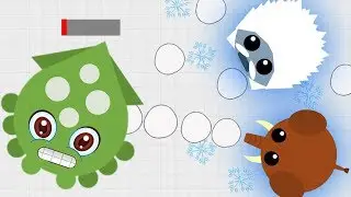 Mope.io - KRAKEN SPAWNS IN ARTIC?! Eagle Kraken Trolling!