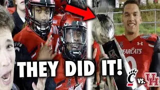 CINCINNATI MADE THE PLAYOFF!!! (UC VS. HOUSTON)