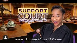 Judge Vonda B! from TV Show Support Court. We talking ChildSupport!