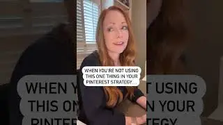 When you're not doing this ONE thing in your Pinterest Strategy