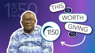 1for50 has made a difference in Pastor Daniel!
