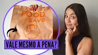 TESTEI O PRIMEIRO APP DE COMIDA ANTIDESPERDÍCIO DO BRASIL - FOOD TO SAVE | E aí, Ana? | Carolinando!