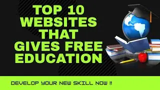Top 10 Best FREE WEBSITES to Learn a New Skill! | Free Online Courses