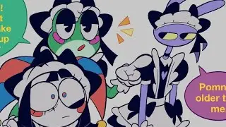 Pomni Jax And Ribbit for the Merchandise | The Amazing Digital Circus Comic Dub