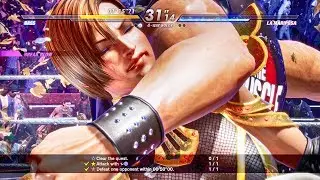 Dead or Alive 6 DOA Quest: 02, Bass vs. Tina, La Mariposa +NiCO throws