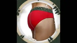 Modus Vivendi Red Retro Christmas Brief