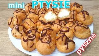 Fast and incredibly delicious mini puffs 👌 a sweet snack for a party or for Sunday 👍