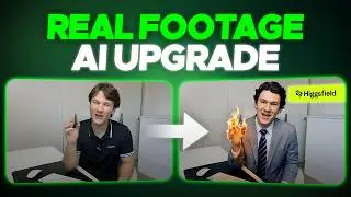 Turn ANY Video Into Cinematic AI VFX (Step-by-Step Higgsfield AI Tutorial)