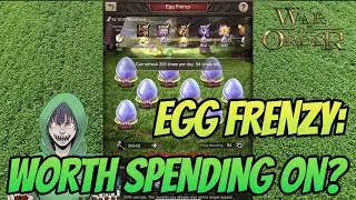 War and Order - Is the Egg Frenzy event worth spending on?