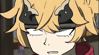 how ayato drink his milktea....