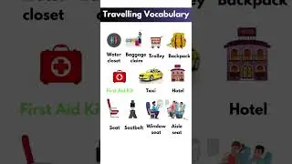 Travelling vocabulary 
