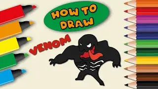 Venom How to draw