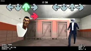 Friday Night Funkin: Skibidi Toliet - Toliet Night War (FULL MOD)