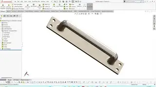 Solidworks Tutorials for Mechanical Engineering | Handle Design