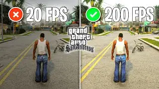 GTA San Andreas Lag Fix in Mods 🔧 Boost FPS (1GB RAM)