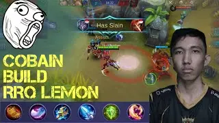 Zhask Build ala RRQ Lemon SAKIT BANGET - Mobile Legend