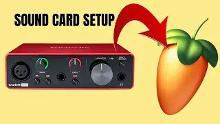 How to connect sound card to fl studio