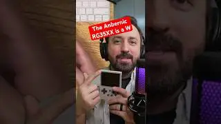 The Anbernic RG35XX. The 