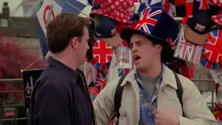 Friends | Chandler is embarrassed by Joey's hat