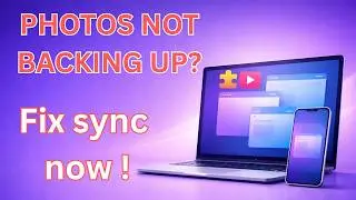 Photos Not Backing Up? Fix Google Photos + iCloud Sync (No Data Loss)