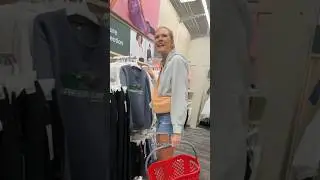 Putting my Fiances sweatshirt in the store to get her reaction 🤣