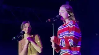 Elsie Fest - Lizzy McAlpine & Rachel Zegler - Wish I Were Here - Rooftop at Pier 17 NYC - 9/8/24