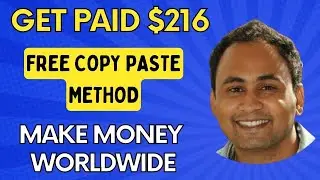 Get Paid $216 66 For Free Copy Paste Method Make Money Worldwide