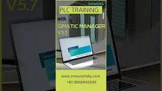 Siemens PLC Training with Simatic Manager 