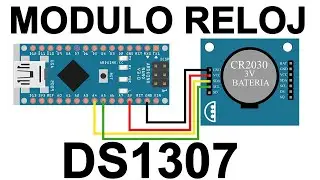 Modulo reloj RTC con ARDUINO - DS1307