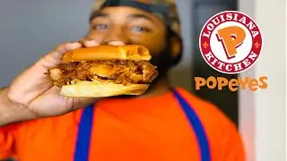 POPEYES CHICKEN SANDWICH - But better & homemade