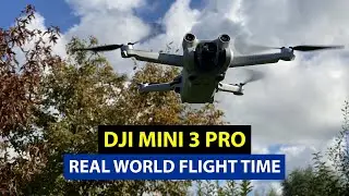 DJI Mini 3 Pro - Real world flight time test