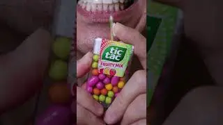 Experience a fruity flavor explosion with Fruity Tic Tac! 🍓🍊🍇