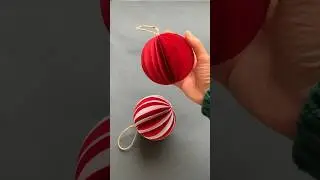 🎄Paper Christmas tree ornaments for kids🎄- Kids Craft 