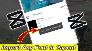 How to add font in capcut | Capcut supported fonts