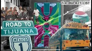 We Built a Court on the Mexico Border and Challenged the local pro team on their home court!