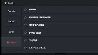 How to add Custom Fonts in KineMaster