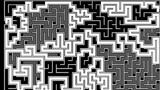 Maze solving set to Orchestra-90 