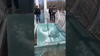 China's Giant Glass Bridge | Part 2 |  #shorts