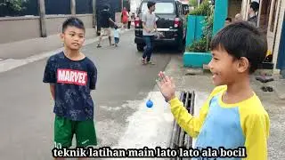 Cara Bocil Main Lato Lato