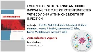 Evidence of Neutralizing Antibodies Indicating COVID-19 Cure Within One Month | Bentham Science