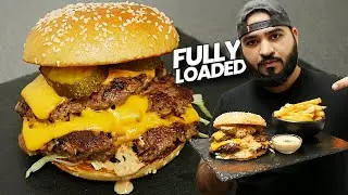TRIPLE SMASH BURGER | Much Better Than Fast Food!